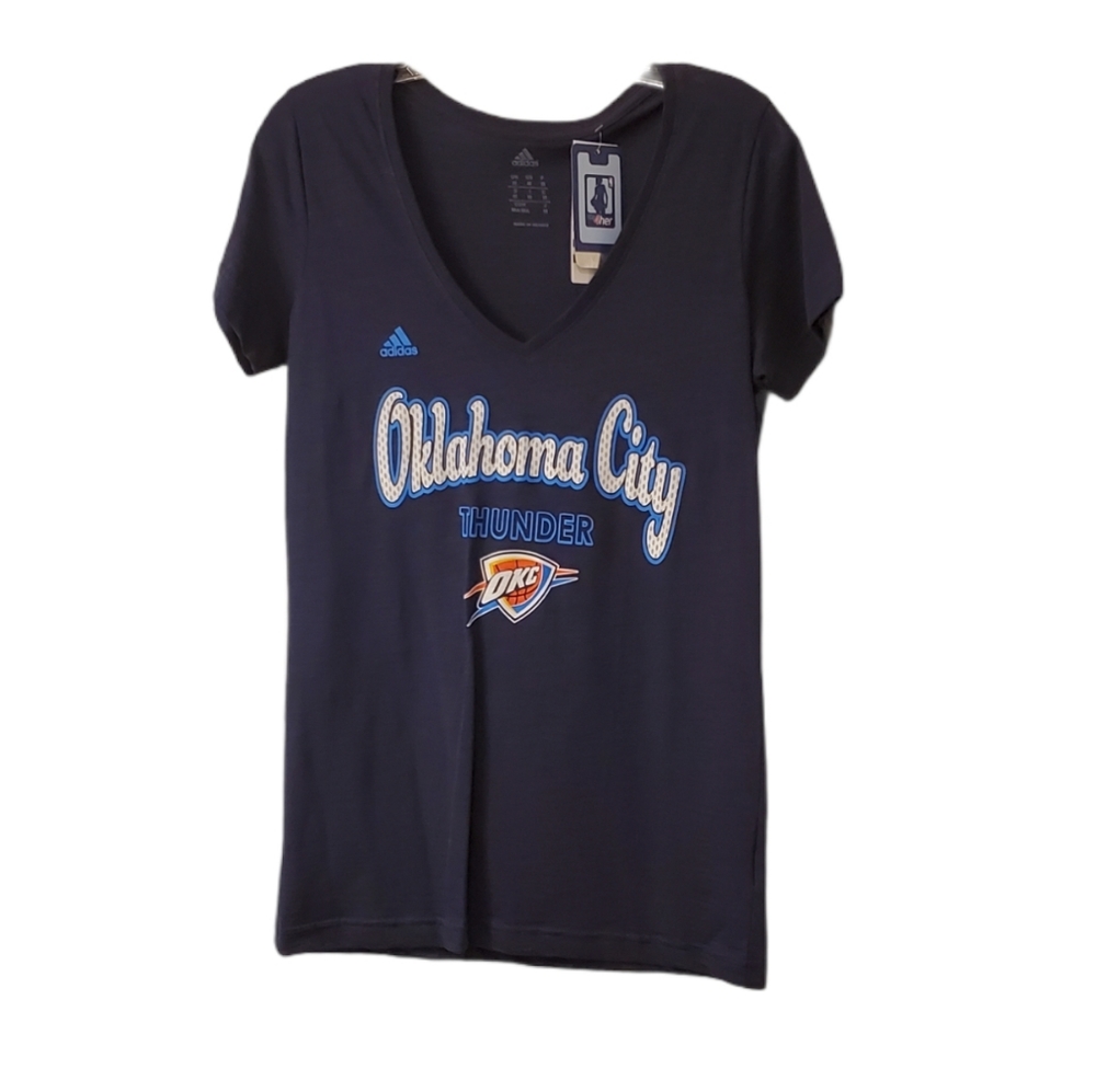 Adidas NBA Oklahoma City Thunder Navy T-shirt
